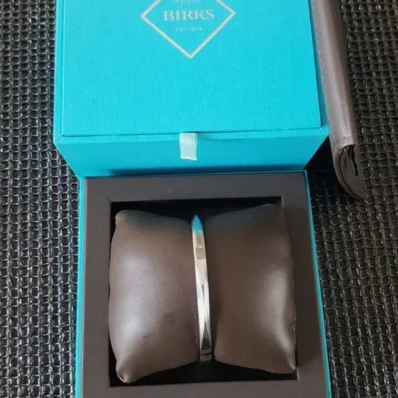 Birks Rock & Pearl Sterling Silver Bracelet - Picture 1 of 7